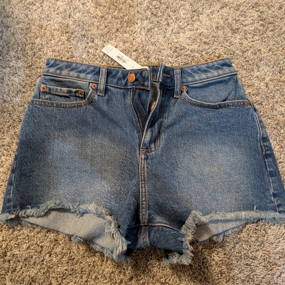 Pants - Pink! Denim Short